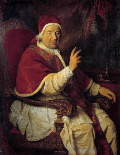 Portrait du Pape Benoît XIV - Pierre Subleyras