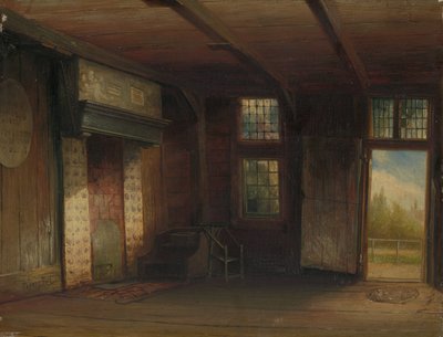 Intérieur de la maison de Pierre le Grand à Zaandam - Pierre Tetar van Elven