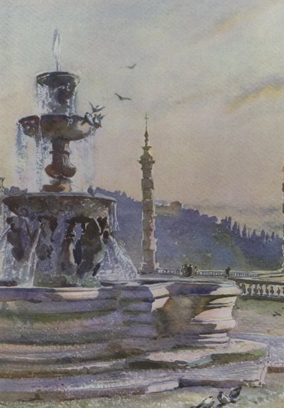 Frascati, Fontaine de Paul V, Villa Mondragone - Pierre Vignal