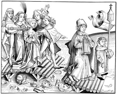 Le passage du viatique, 1493 - Pierre Wolgmuth
