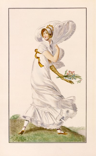 Robe de promenade en chiffon, 1812 - Pierre de La Mesangere