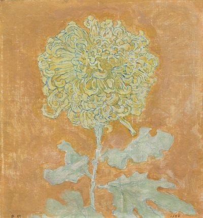 Chrysanthème - Piet Mondrian