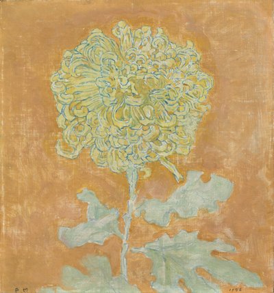 Chrysanthème, 1906-1942 - Piet Mondrian