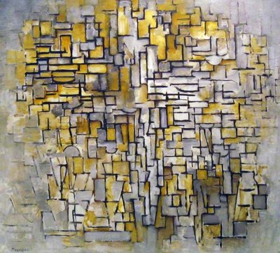 Composition No. VII, 1913 - Piet Mondrian
