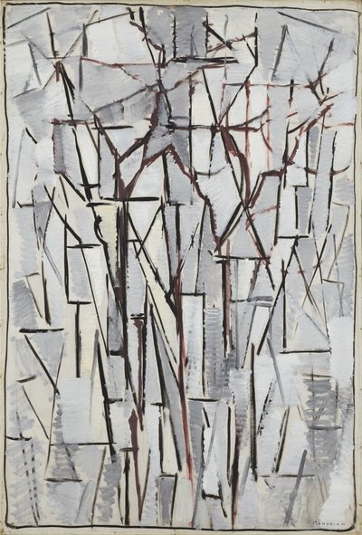 Composition arbres 2 - Piet Mondrian