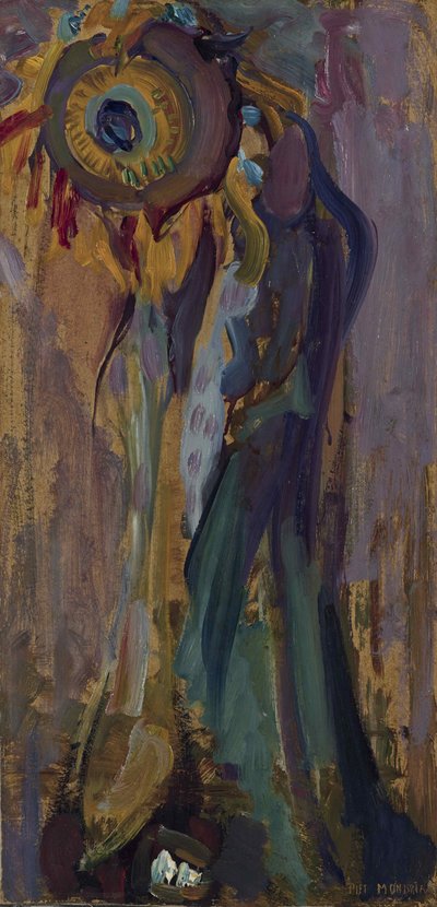 Tournesol mourant I, 1908 - Piet Mondrian