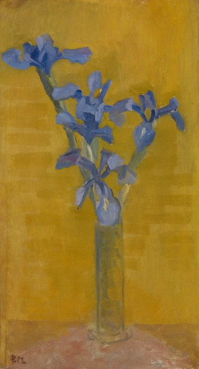 Iris, c.1910 - Piet Mondrian