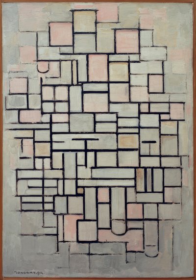 Composition No. IV; Composition 6 - Piet Mondrian