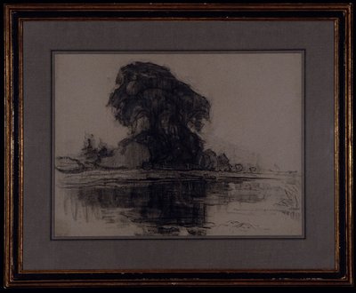 Ferme Landzicht : Étude de composition, vers 1905 - Piet Mondrian