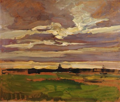 Paysage lunaire - Piet Mondrian