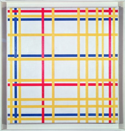 New York City I - Piet Mondrian