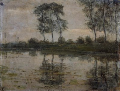 Arbres près de la rivière Gein - Piet Mondrian