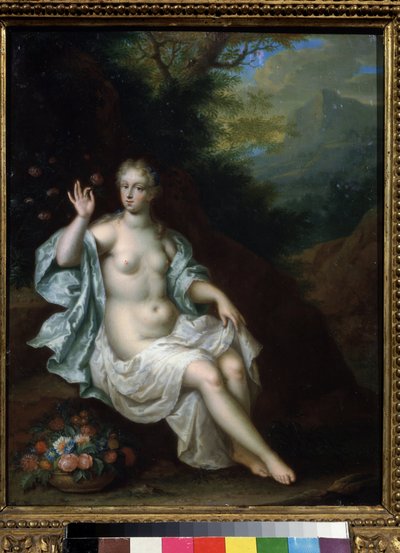 Portrait de la nymphe Flore - Pieter Borm