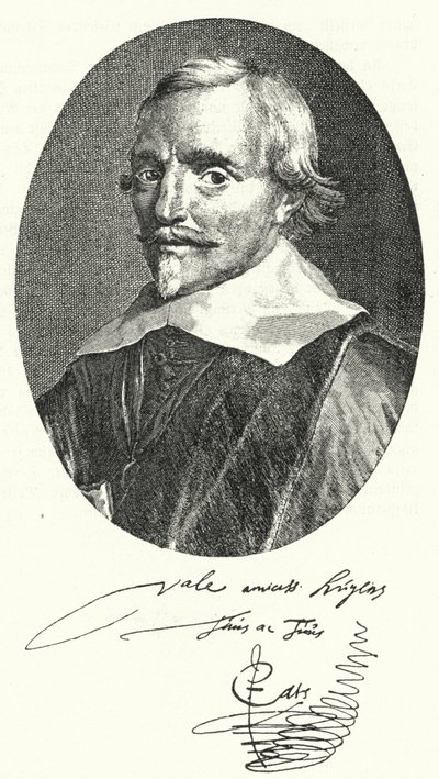 Jacob Cats, poète et diplomate néerlandais - Pieter (attr.to) Dubordieu