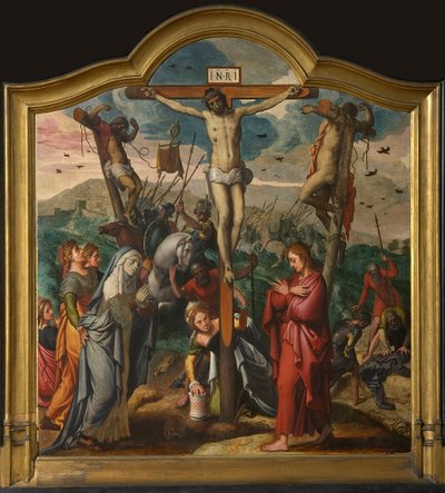 Triptyque de Jan van der Biest, panneau central - Pieter Aertsen