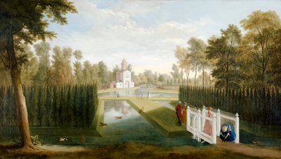 Vue des jardins de Chiswick vers l
