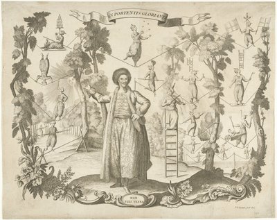 Acrobates et funambules - Pieter Balthasar Bouttats