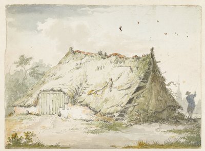 Ferme délabrée - Pieter Bartholomeusz. Barbiers