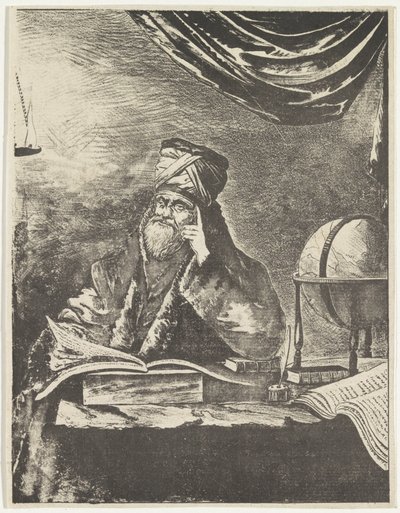 Savant dans son bureau - Pieter Bartholomeusz. Barbiers
