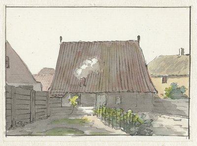 Maison avec jardin arrière - Pieter Bartholomeusz. Barbiers