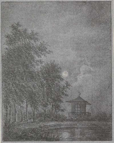 Jardin au clair de lune - Pieter Bartholomeusz. Barbiers