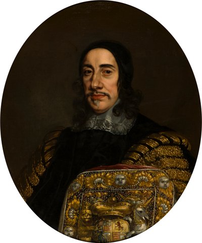 Portrait de Sir Orlando Bridgeman 1er Bt. en tant que Lord Keeper of the Great Seal, c.1664-74 - Pieter Borsseler