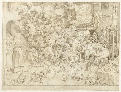 Chute du magicien Hermogène - Pieter Bruegel (I)