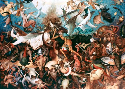 La Chute des anges rebelles - Pieter Bruegel the Elder