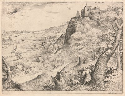 Les chasseurs de lièvres - Pieter Bruegel the Elder