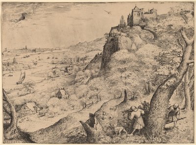 Les Chasseurs de Lapins - Pieter Bruegel the Elder