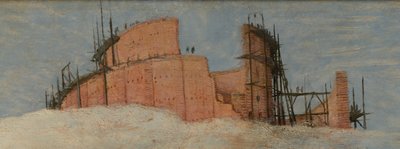 Détail de la Grande Tour de Babel à Vienne - Pieter Brueghel the Elder