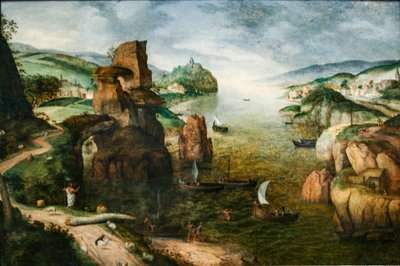 Le Christ et les apôtres à la mer de Galilée - Pieter Brueghel the Elder