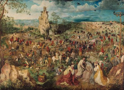 Allemand : Kreuztragung Christi La procession vers le Calvaire - Pieter Brueghel the Elder
