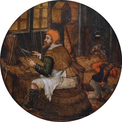 Fabricant de flèches - Pieter Brueghel the Younger
