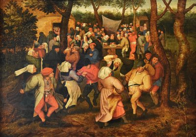 Dutch : Danse de mariage paysanne - Pieter Brueghel the Younger
