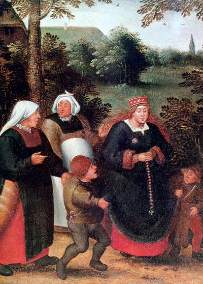 La procession de la mariée, vers 1584-1638 - Pieter Brueghel the Younger