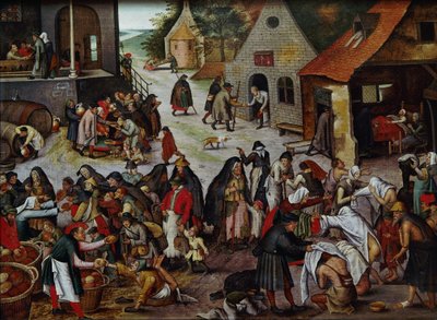 Les Sept Œuvres de Miséricorde - Pieter Brueghel the Younger