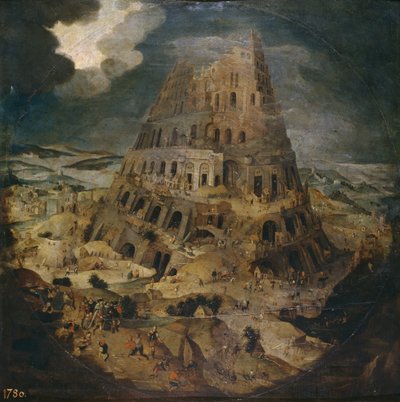 La tour de Babel, ca 1595 - Pieter Brueghel the Younger