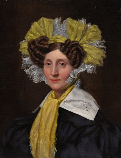 Mme Pearson [possiblement Sarah Thompson Pearson], vers 1837 - Pieter Christoffel Wonder