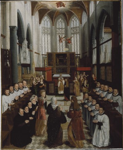 La Présentation de la Vierge au Temple, c.1530-35 - Pieter Claeissens