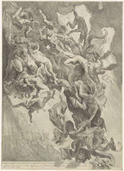 Chute des damnés - Pieter Claesz. Soutman