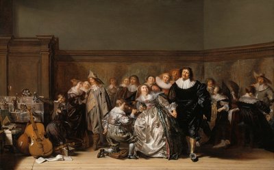 Une Compagnie Élégante - Pieter Codde