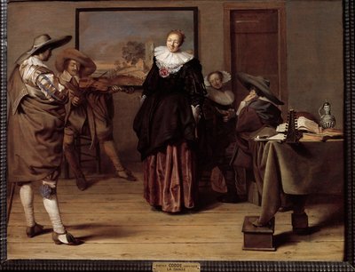 La leçon de danse - Pieter Codde