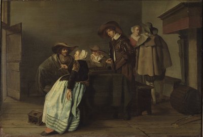 Une conversation - Pieter Codde