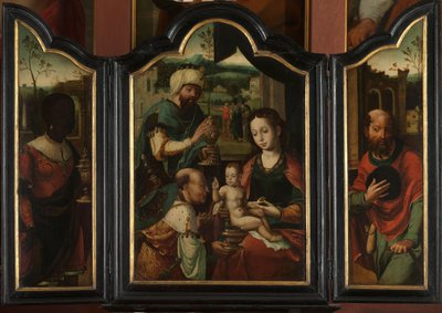 Triptyque avec l