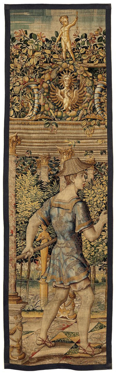 Vertumne et Pomone : Vertumne transformé en pêcheur, vers 1550 - Pieter Coecke van Aelst