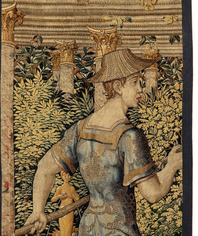 Vertumne et Pomone : Vertumne transformé en pêcheur, vers 1550 - Pieter Coecke van Aelst