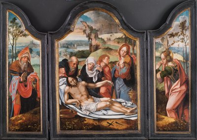 Lamentation sur le Christ mort, début du XVIe siècle - Pieter Coecke van Aelst