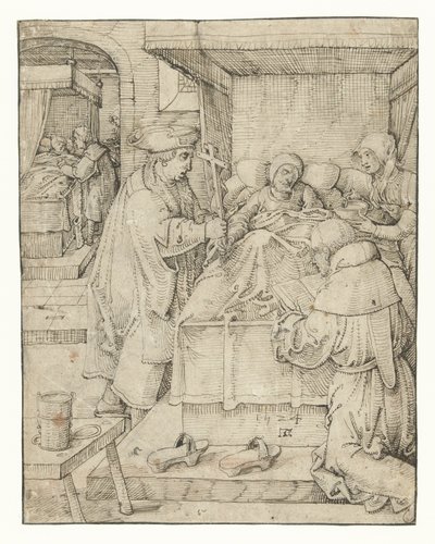 Soins aux malades - Pieter Cornelisz. genaamd Kunst