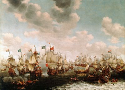 La Bataille des Quatre Jours - Pieter Cornelisz van Soest